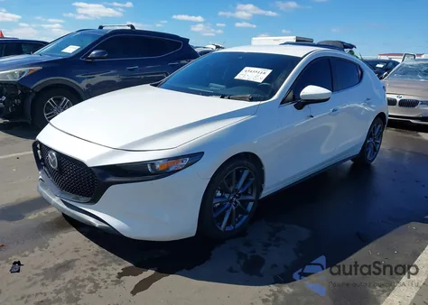 2021 Mazda Mazda3 Select из США, поврежденный, VIN JM1BPAKL9M1309015